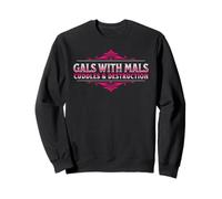 Funny Gals With Mals, Belgian Malinois Mom, Malinois Lover Felpa