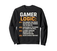 Funny Gamer A Day Without Video Games Is Like Kidding Gaming Felpa