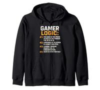 Funny Gamer A Day Without Video Games Is Like Kidding Gaming Felpa con Cappuccio