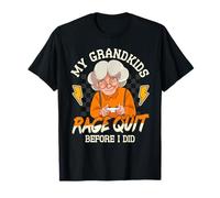 Funny Gamer Apparel for Cool Grandma And Grandpa Maglietta