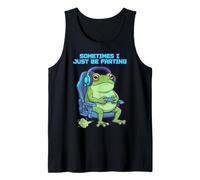 Funny Gamer Frog A Volte Mi limito a scoreggiare Canotta