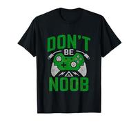 Funny gamer shirt Don’t be a noob video games Maglietta