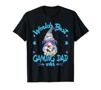 Funny Gaming GNOME Grandpa for Worlds Best Gamer Dad Maglietta