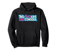 Funny Gaming Tee Two Players One Console Game tpoc Lover Felpa con Cappuccio