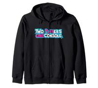 Funny Gaming Tee Two Players One Console Game tpoc Lover Felpa con Cappuccio