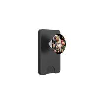 Funny Gardener Gnome For Butterfly Lovers Cute Flower Garden PopSockets PopWallet per MagSafe