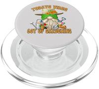 Funny Gardening Saying For Grandpa Life Retired Garden Dad PopSockets PopGrip per MagSafe