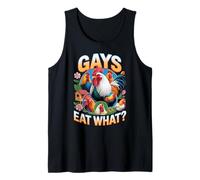 Funny Gays Eat What - Cock Chicken LGBT Humor Gay Men Women Canotta