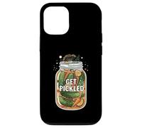 Funny Get Pickled Jar Design Pickle Vegetable Lover Custodia per iPhone 12/12 Pro