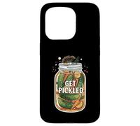 Funny Get Pickled Jar Design Pickle Vegetable Lover Custodia per iPhone 15 Pro