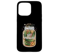 Funny Get Pickled Jar Design Pickle Vegetable Lover Custodia per iPhone 15 Pro Max