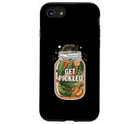 Funny Get Pickled Jar Design Pickle Vegetable Lover Custodia per iPhone SE (2020) / 7/8