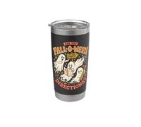 Funny Ghost Are You Fall O Ween Directions Festa di Halloween Bicchiere termico in acciaio inox doppia parete