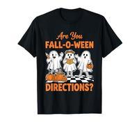Funny Ghost Are You Fall-O-Ween Indicazioni Insegnante Halloween Maglietta