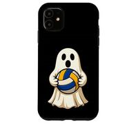 Funny Ghost Beach Volleyball Player Halloween Volleyball Custodia per iPhone 11