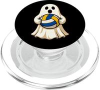 Funny Ghost Beach Volleyball Player Halloween Volleyball PopSockets PopGrip per MagSafe