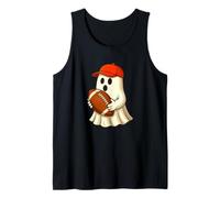 Funny Ghost Football Player Halloween Football Trainer Coach Canotta