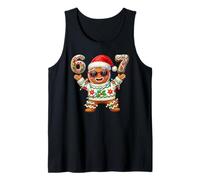 Funny Gingerbread Six Seven 67 Ice Cream Drip Christmas Meme Canotta