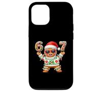 Funny Gingerbread Six Seven 67 Ice Cream Drip Christmas Meme Custodia per iPhone 12/12 Pro