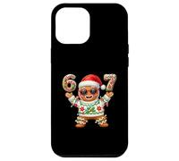 Funny Gingerbread Six Seven 67 Ice Cream Drip Christmas Meme Custodia per iPhone 12 Pro Max