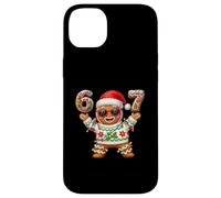 Funny Gingerbread Six Seven 67 Ice Cream Drip Christmas Meme Custodia per iPhone 14 Plus