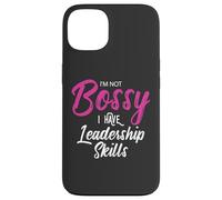 Funny Girl Boss I'm Not Bossy I Have Leadership Skills Custodia per iPhone 13