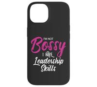 Funny Girl Boss I'm Not Bossy I Have Leadership Skills Custodia per iPhone 14