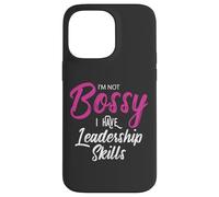 Funny Girl Boss I'm Not Bossy I Have Leadership Skills Custodia per iPhone 14 Pro Max