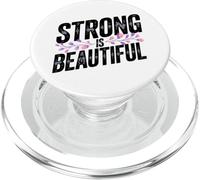Funny Girl Citazioni Motivazionale Forte Forte è Bella PopSockets PopGrip per MagSafe