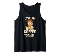 Funny Give Me Coffee - Citazione Grafica Canotta