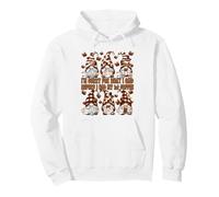 Funny GNOME Coffee Quote for Coffee Mom And Dad First Coffee Felpa con Cappuccio