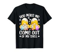 Funny GNOME Easter Egg Motif for Women Cute Easter Chicken Maglietta