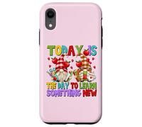 Funny Gnome Teacher Quote For Women And First Grade Teacher Custodia per iPhone XR