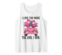 Funny GNOME Truck I Love You More Pink Valentines Gnomes Canotta