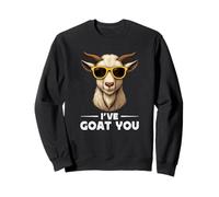 Funny Goat Farming Farmer Joke Goat Pun I've Goat You Felpa