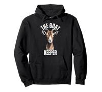 Funny Goat Keeper Farmer Goat Lover Farming Goatherder Felpa con Cappuccio