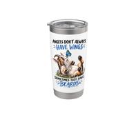 funny goat sometimes they have beards Bicchiere termico in acciaio inox doppia parete