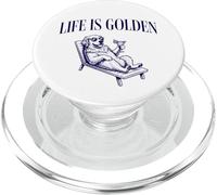 Funny Golden Retriever Dog Lover PopSockets PopGrip per MagSafe