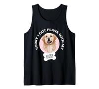Funny Golden Retriever Sorry I Got Plans with My Retriever Canotta
