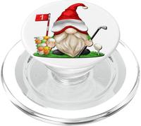 Funny Golf Dad Gnome For Men Golfing Graphic Grandpa Life PopSockets PopGrip per MagSafe