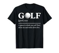 Funny Golf Definition Golfing Player Coach Lover Golfer Maglietta