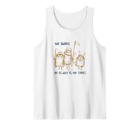 Funny Golf Le nostre altalene Sono Selvagge Come Le nostre storie Canotta