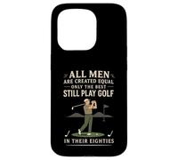 Funny Golf Saying Only The Best Still Play Golf In Their 80s Custodia per iPhone 15 Pro