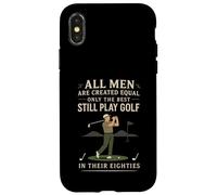 Funny Golf Saying Only The Best Still Play Golf In Their 80s Custodia per iPhone X/XS