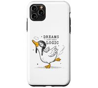 Funny Goose - Citazione motivazionale "Dreams Don't Need Logic" Custodia per iPhone 11 Pro Max