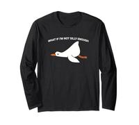 Funny Goose E se Non Fossi Abbastanza Sciocco Maglia a Manica
