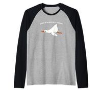 Funny Goose E se Non Fossi Abbastanza Sciocco Maglia con Maniche Raglan