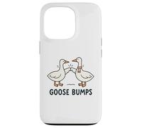 Funny Goose Fist Bump Pun Minimal Cute Animal Illustration Custodia per iPhone 13 Pro