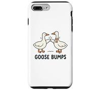 Funny Goose Fist Bump Pun Minimal Cute Animal Illustration Custodia per iPhone 7 Plus/8 Plus