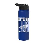 Funny Goose Prison Meme Got Too Silly Goose Stainless Steel Insulated Water Bottle